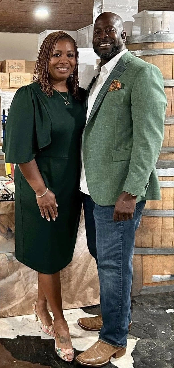 Natasha and Yahahn Thompson, founders of Hidden Draw Cigar Lounge